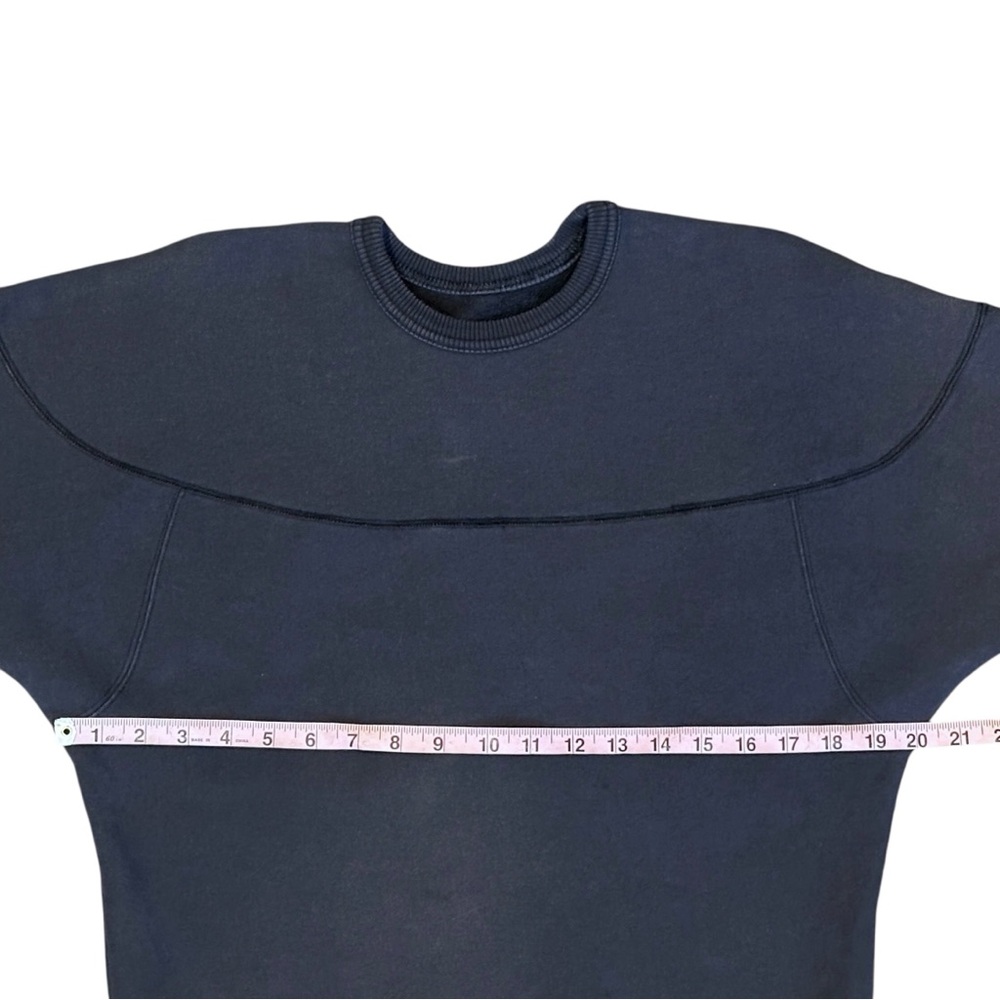 Tracksmith Trackhouse Crew Neck Sweatshirt Black/Dark Grey Women’s XS $120 - Picture 10 of 11